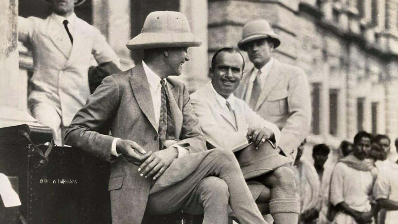 Around the World in 80 Minutes with Douglas Fairbanks backdrop