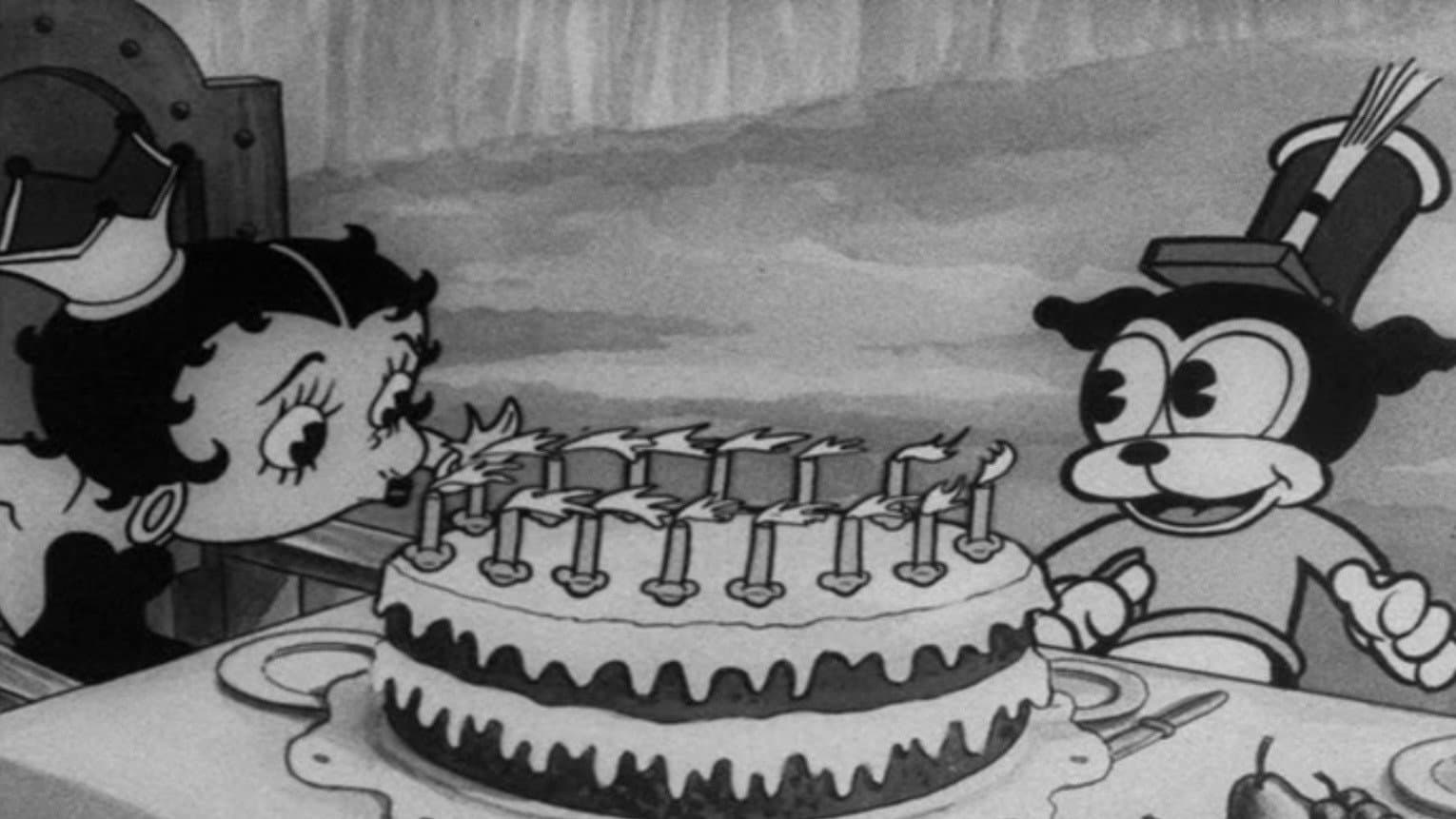 Betty Boop's Birthday Party backdrop