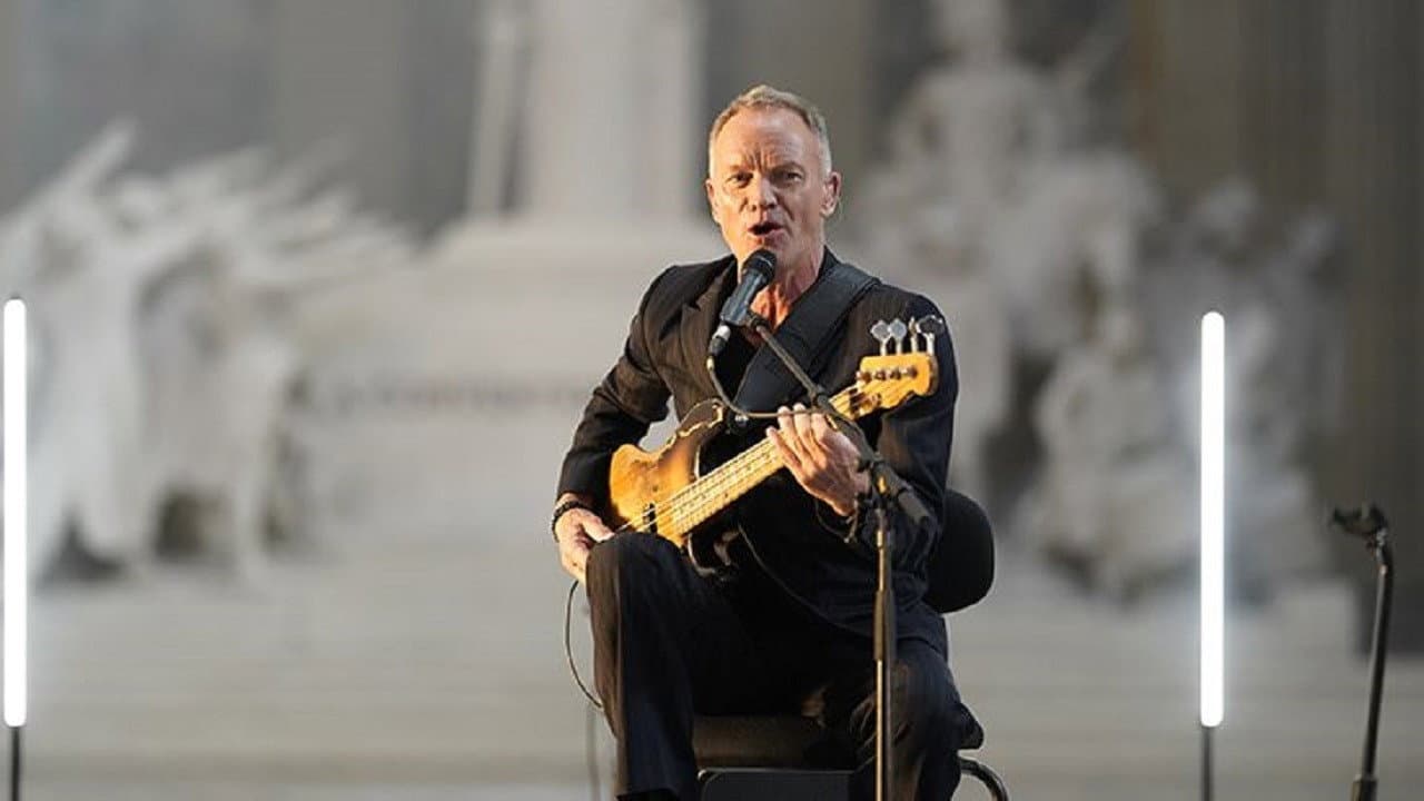 Sting at the Pantheon in Paris - 50 Years of FIP Radio backdrop
