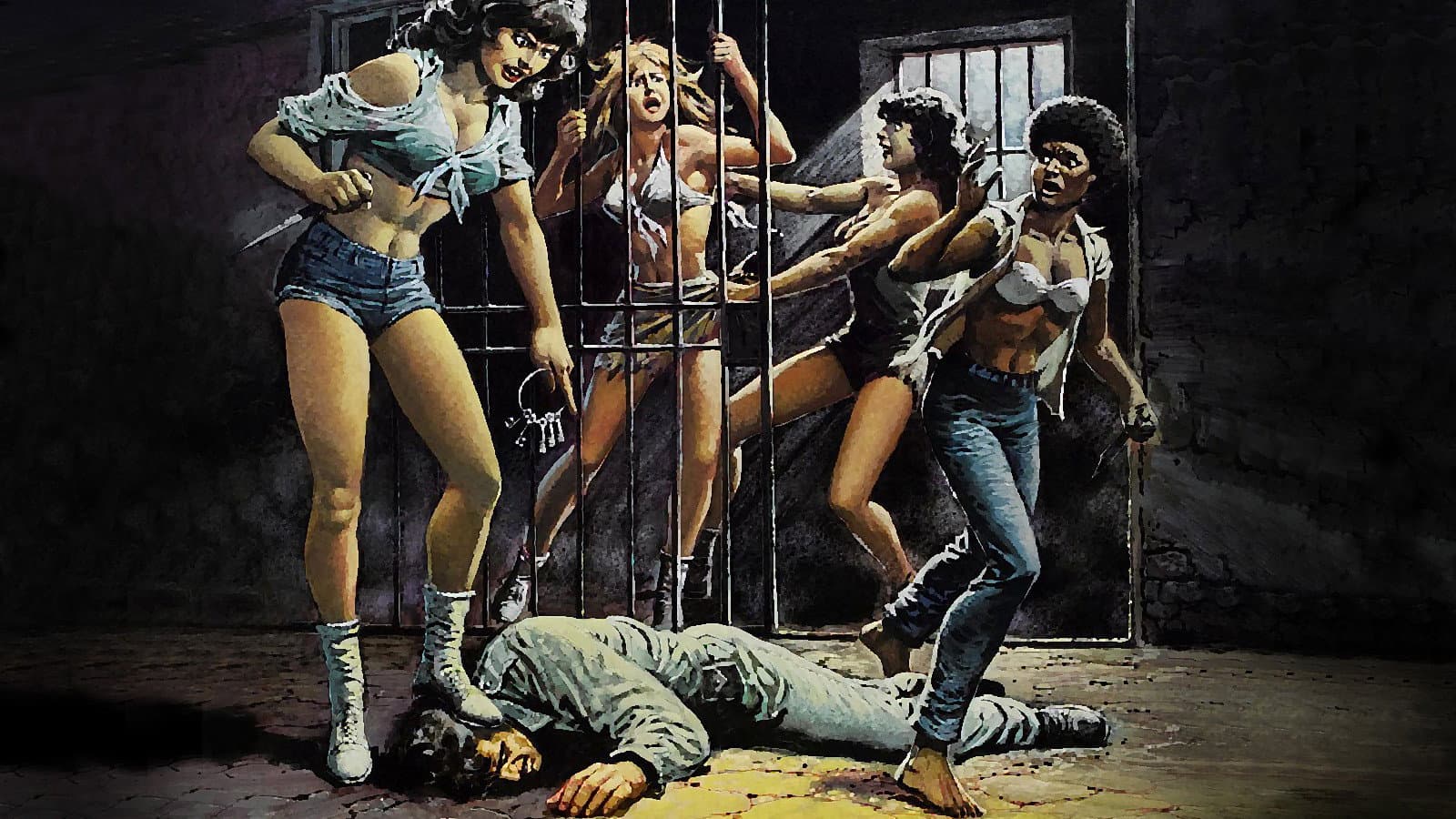 Escape from Women's Prison backdrop
