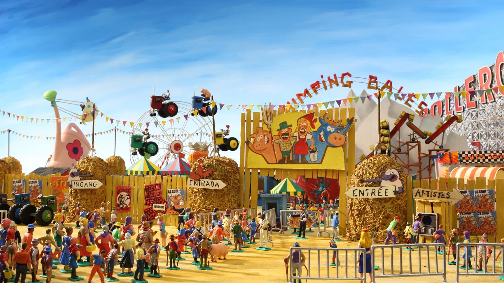 Panique au village : La Foire agricole backdrop
