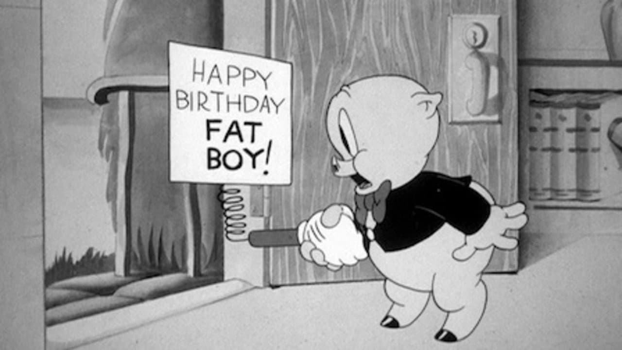 Porky's Party backdrop