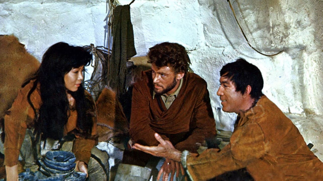 The Savage Innocents backdrop