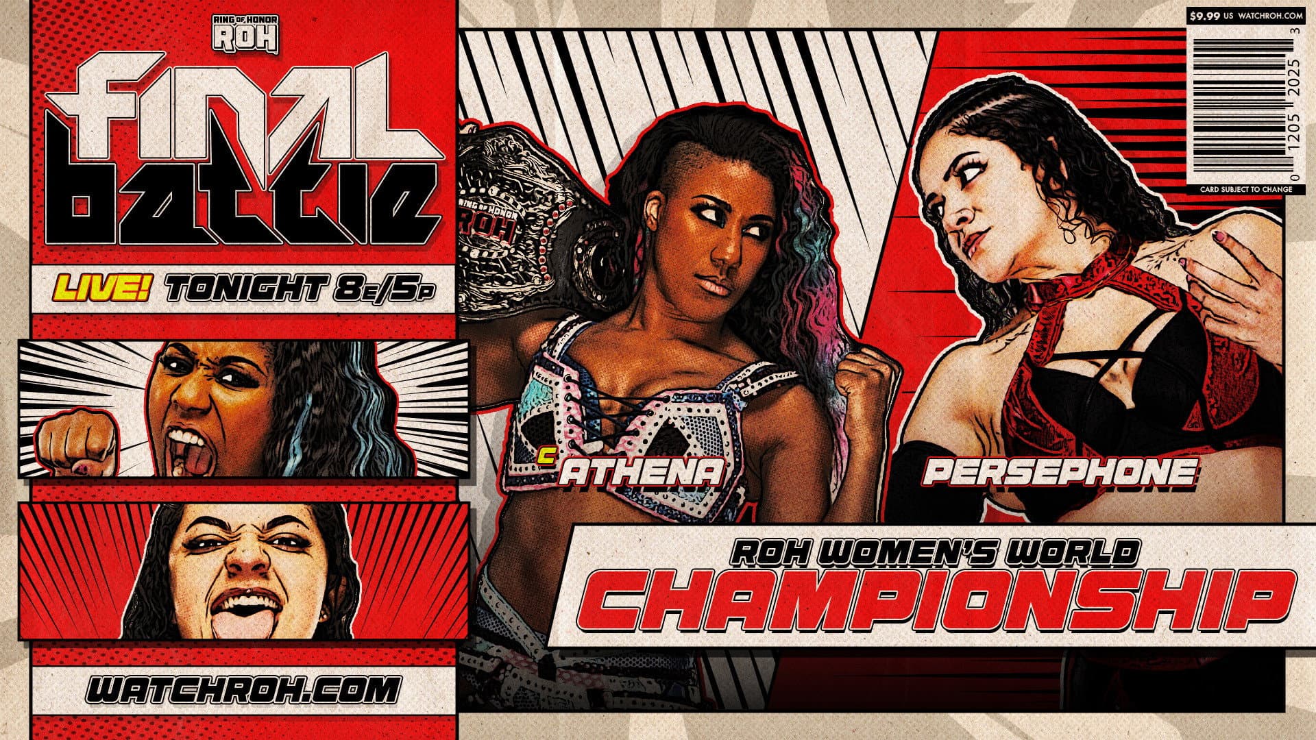 ROH Final Battle 2025 backdrop