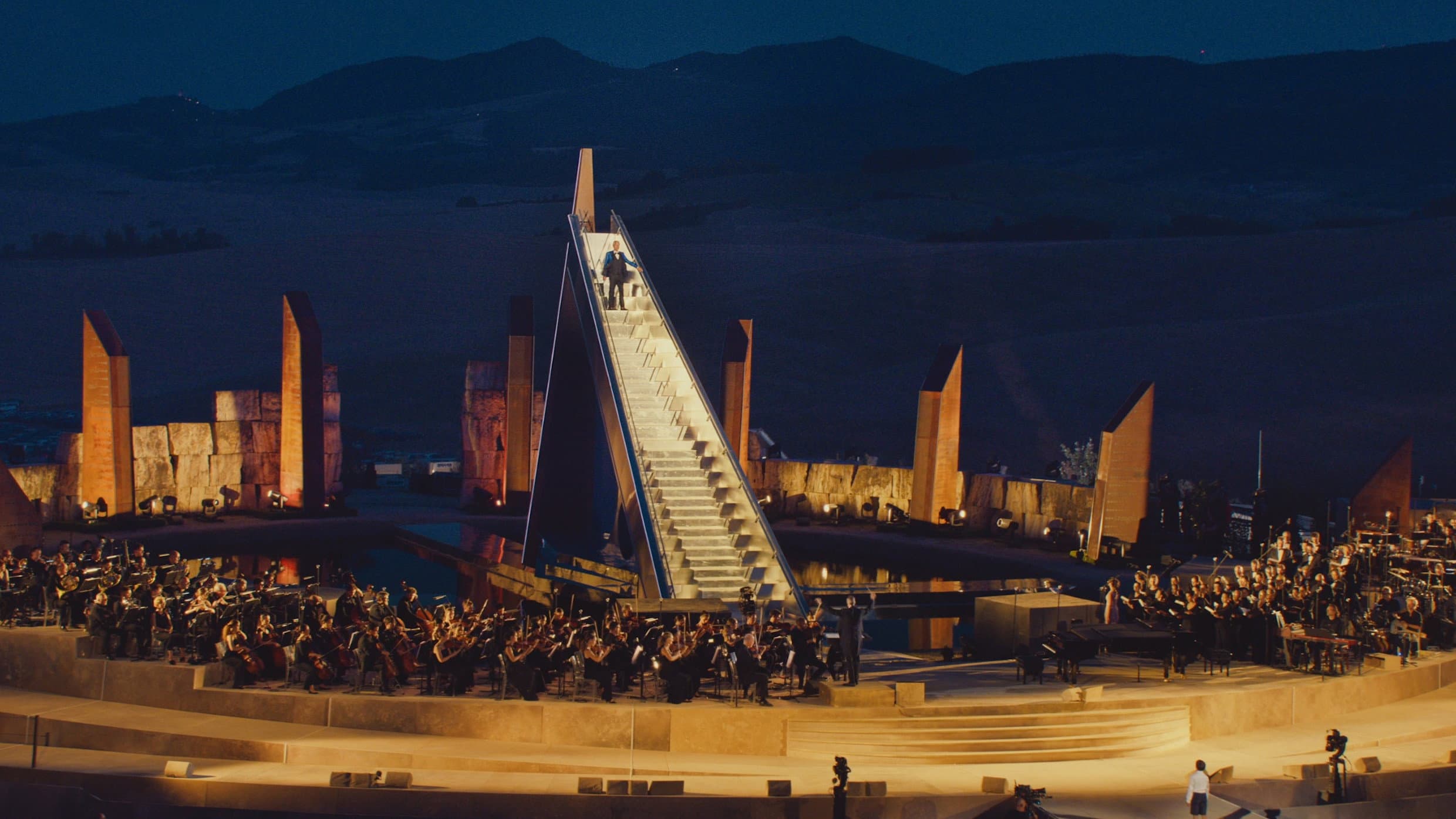 Andrea Bocelli - The Celebration:30th Anniversary backdrop