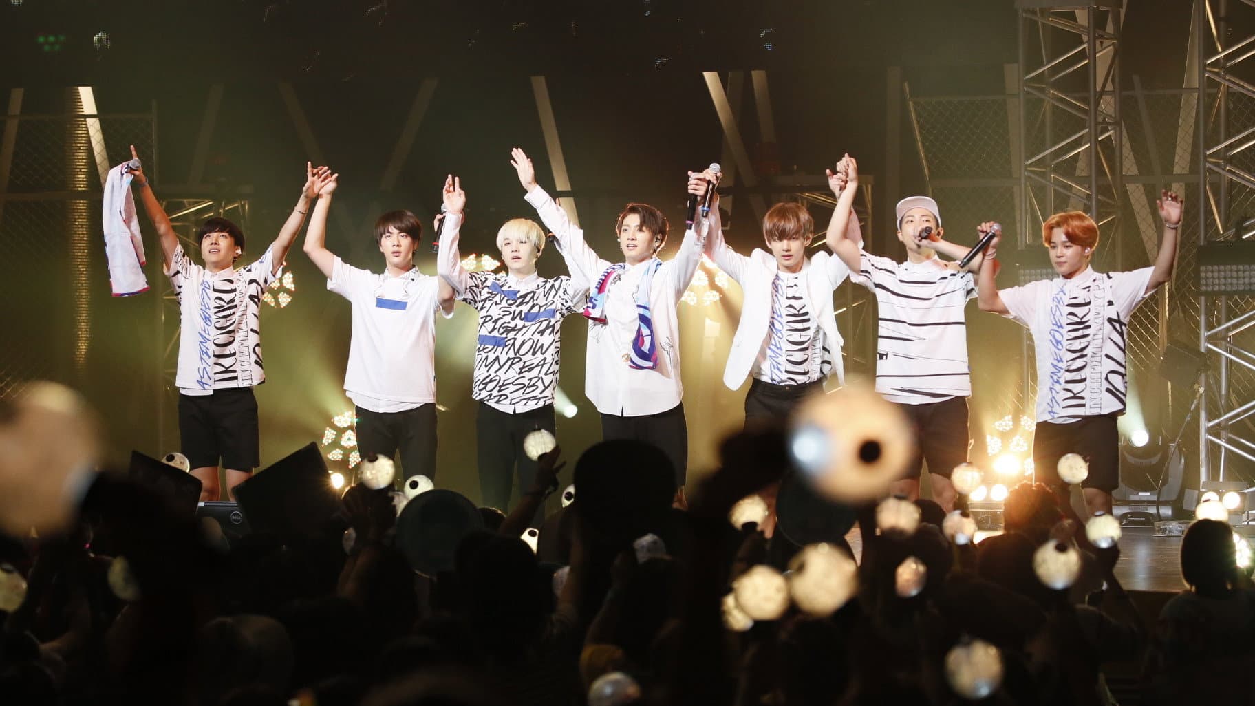 BTS Japan Official Fanmeeting Vol.2: Undercover Mission backdrop
