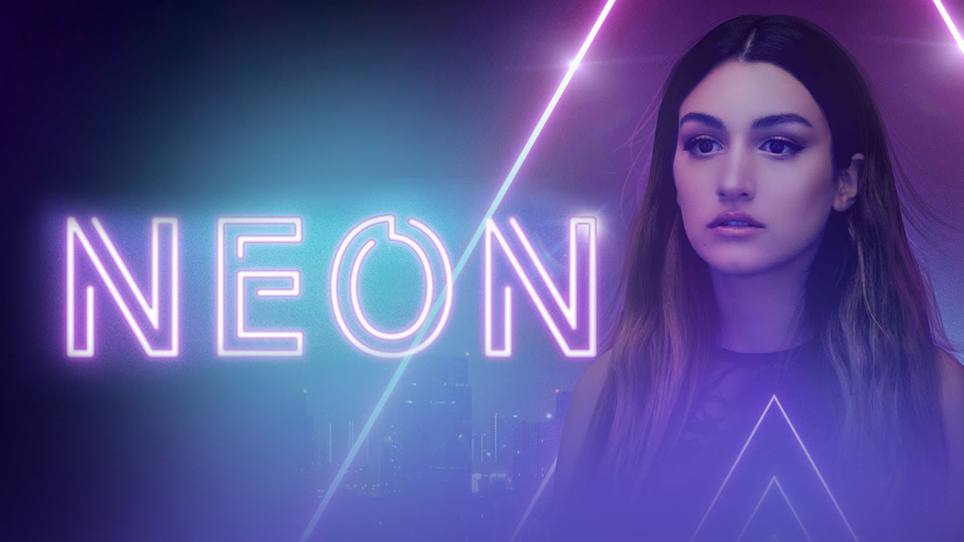 Neon backdrop