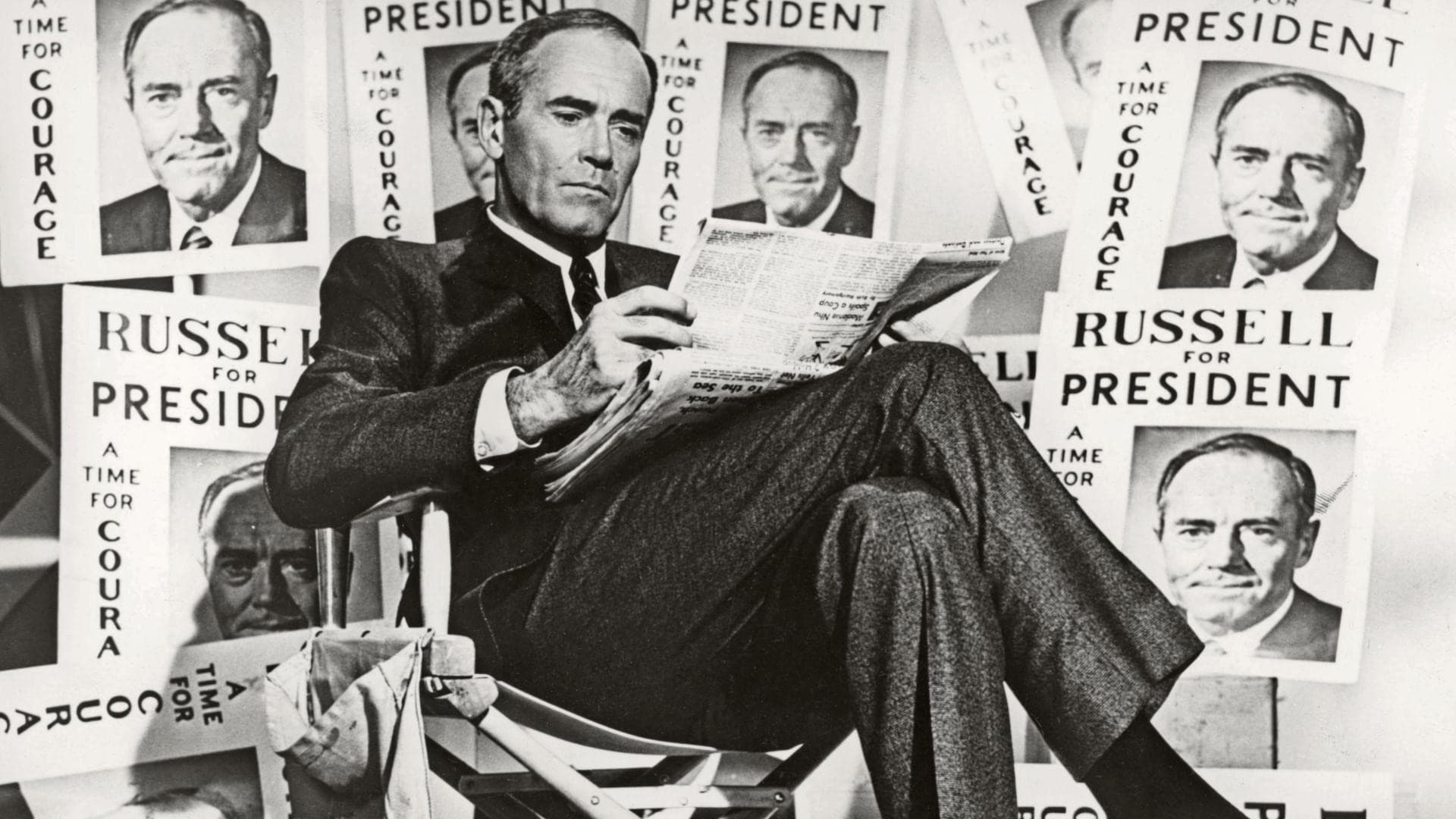 Henry Fonda for President backdrop