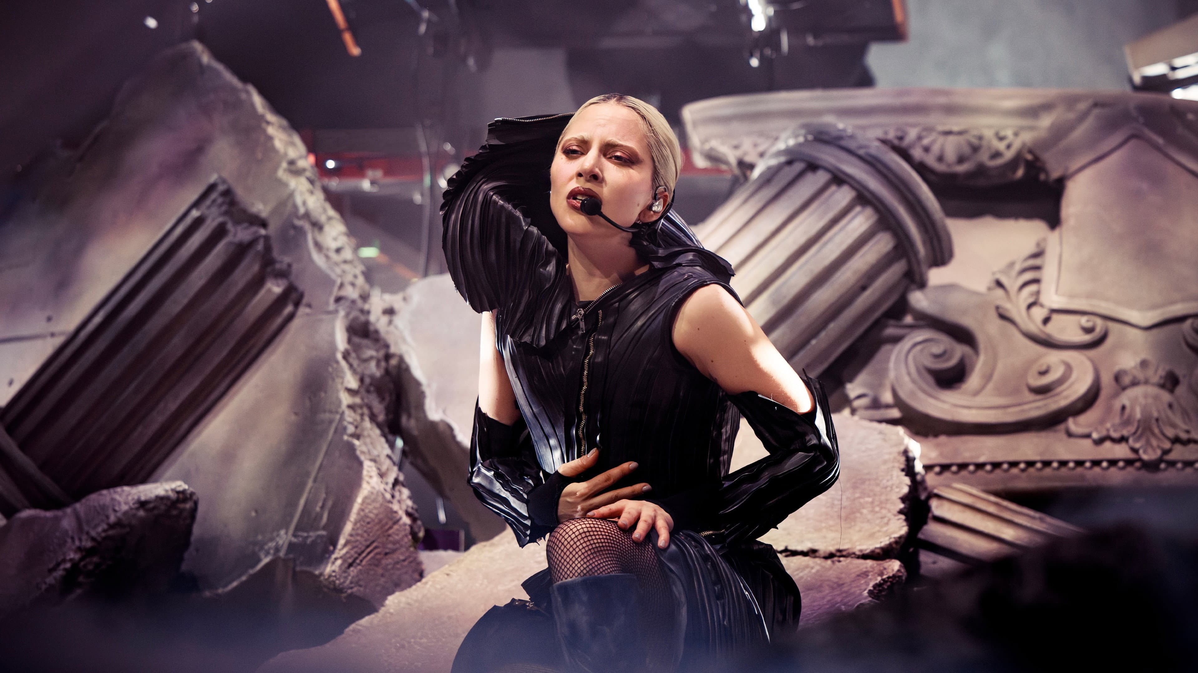 Apple Music Live: Lady Gaga MAYHEM Requiem backdrop