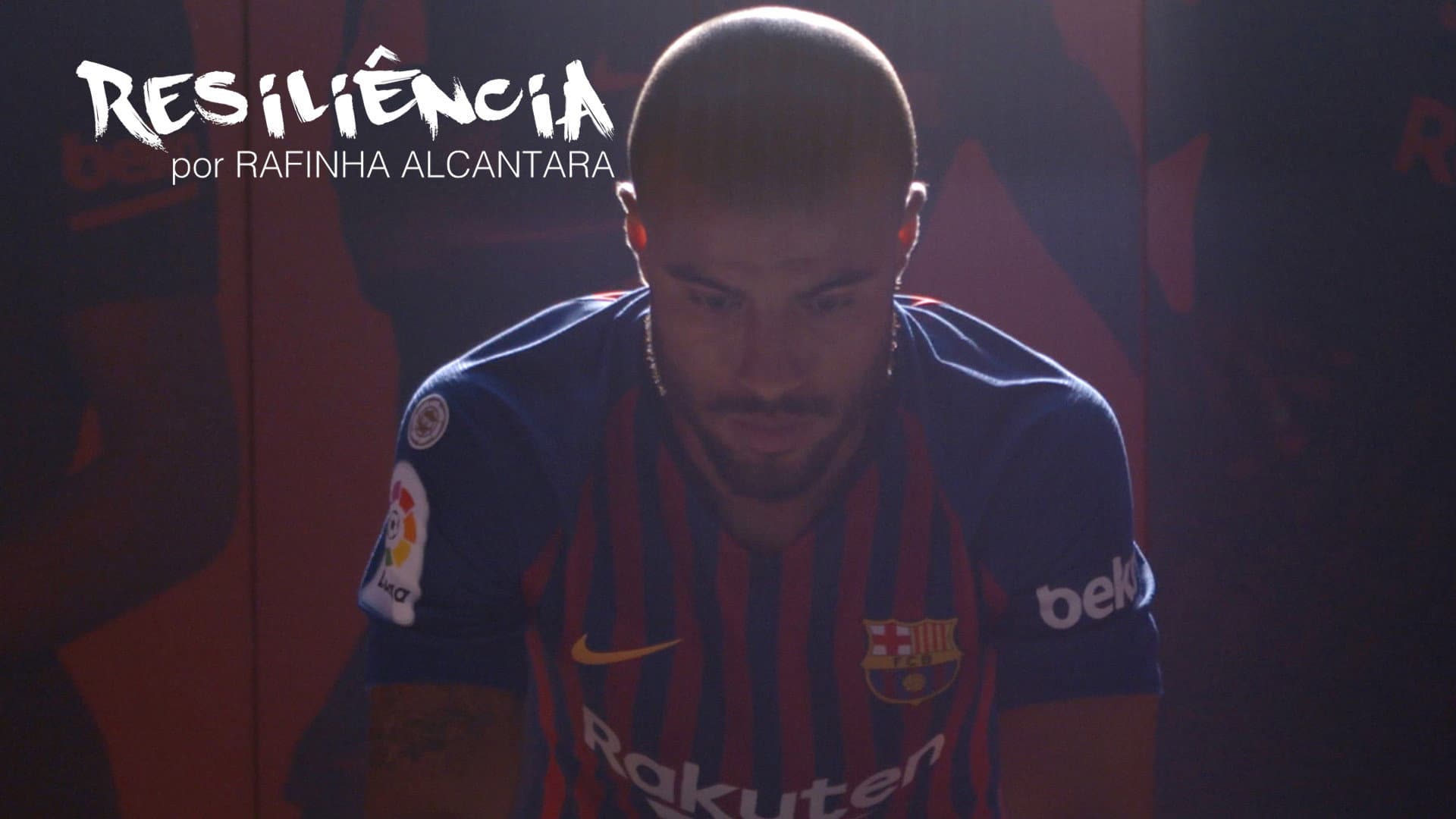 Resiliencia por Rafinha Alcantara backdrop