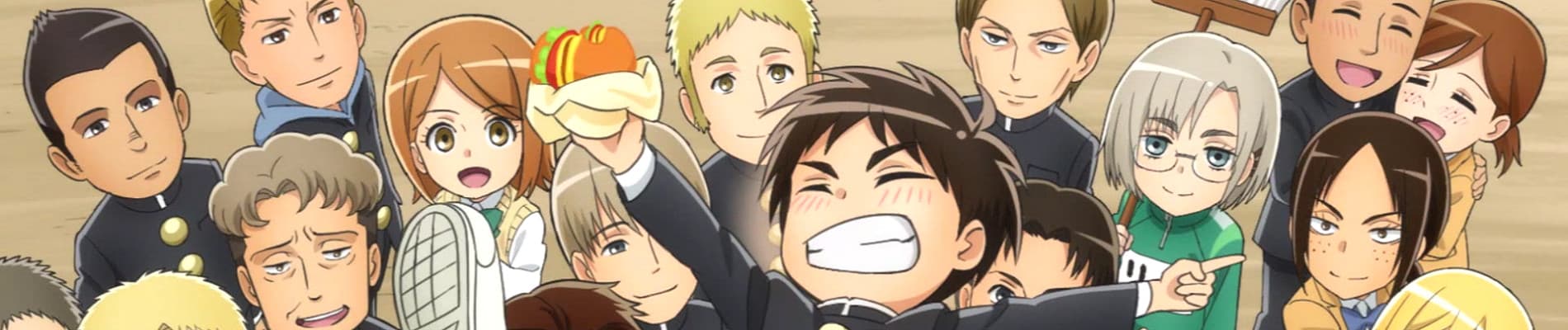 Attack on Titan: Junior High backdrop