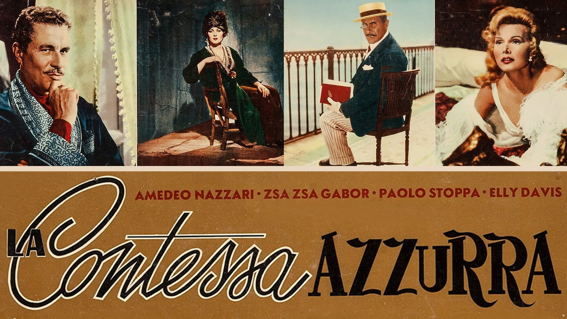 La contessa azzurra backdrop
