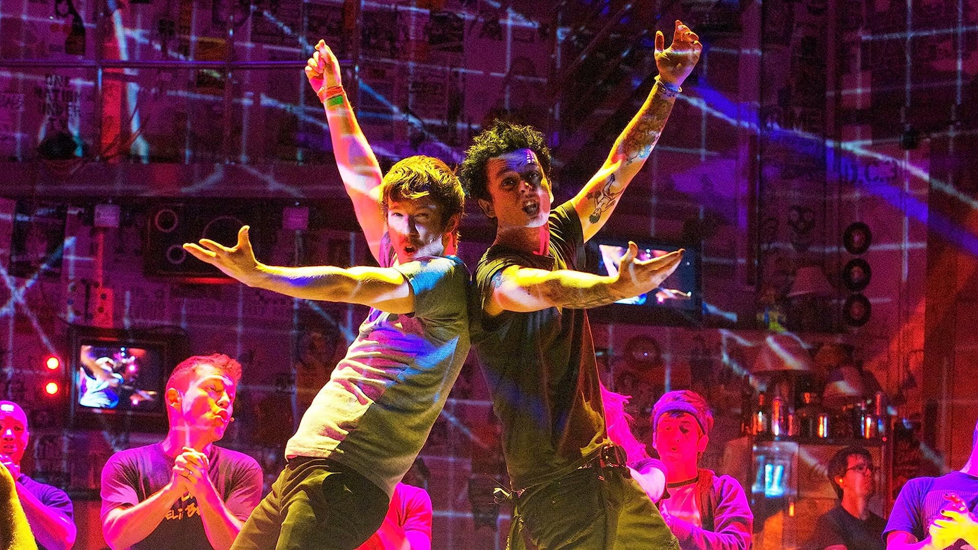 Broadway Idiot backdrop
