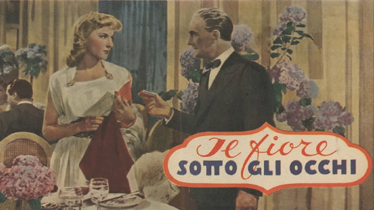 Il fiore sotto gli occhi backdrop