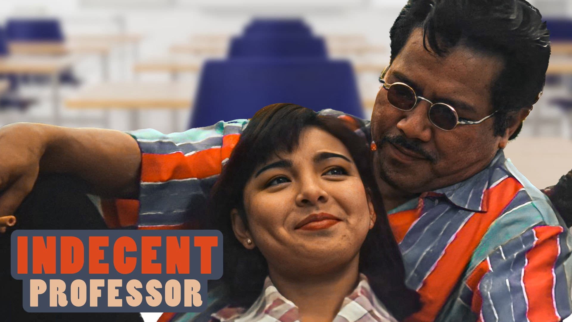 Indecent Professor backdrop