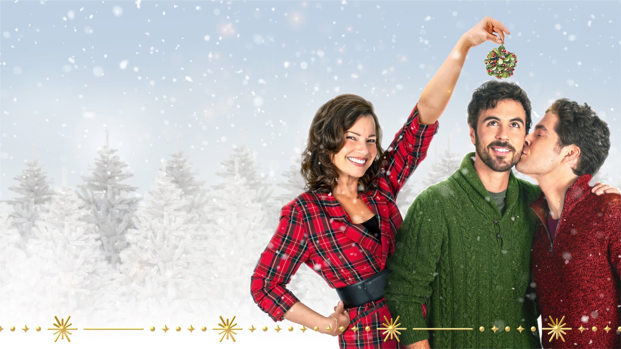 The Christmas Setup backdrop