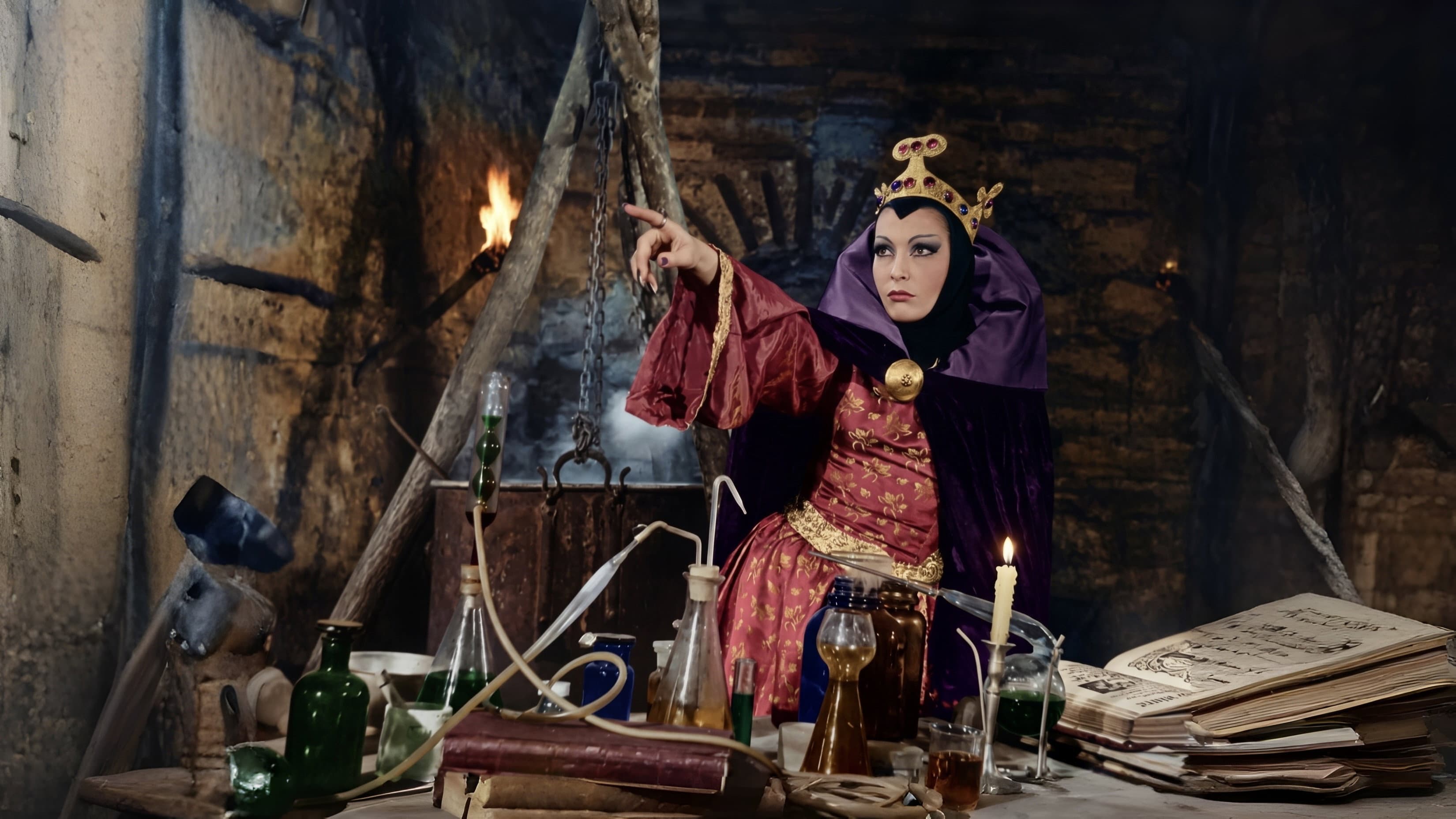 Snow White and the Seven Dwarfs backdrop