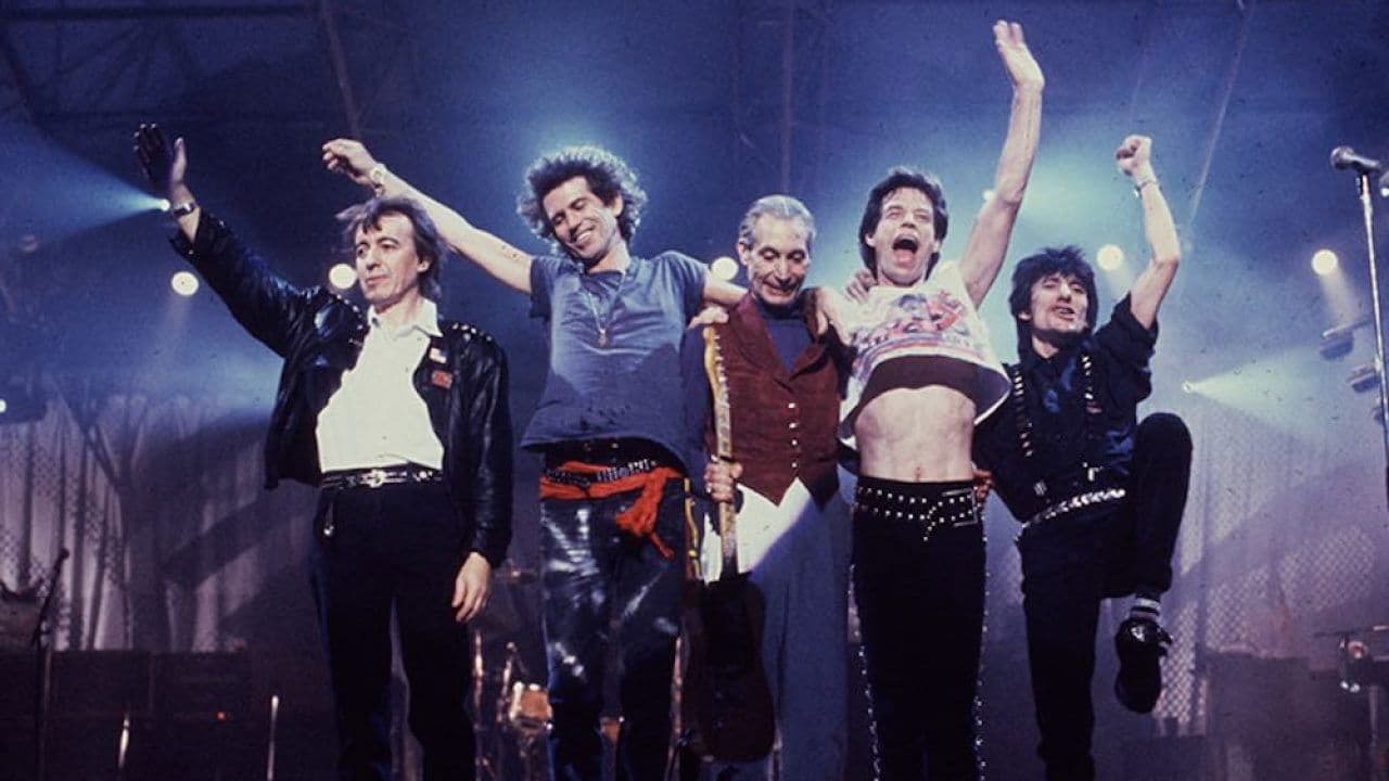 The Rolling Stones - Steel Wheels Live backdrop