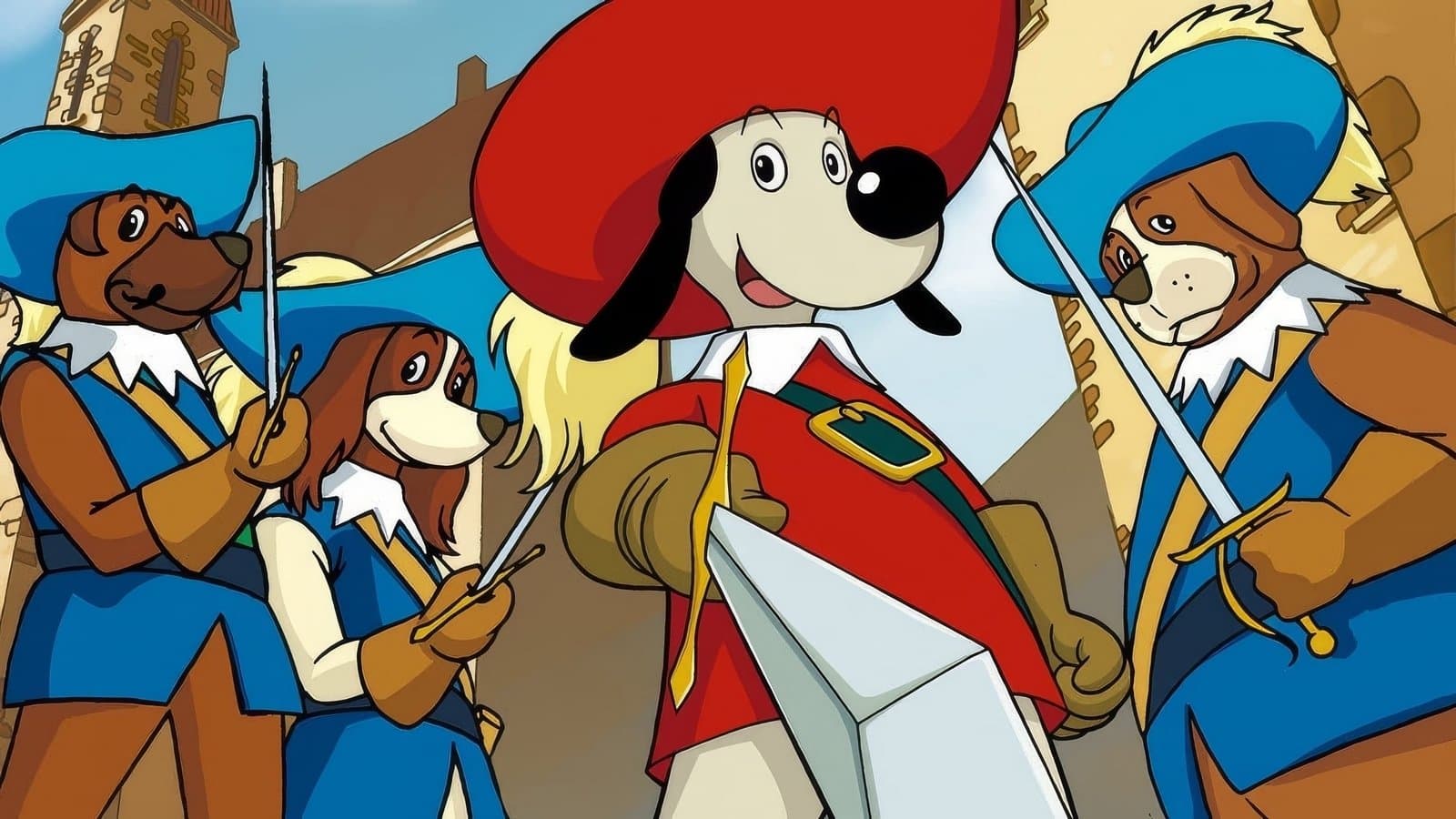Dogtanian Special backdrop