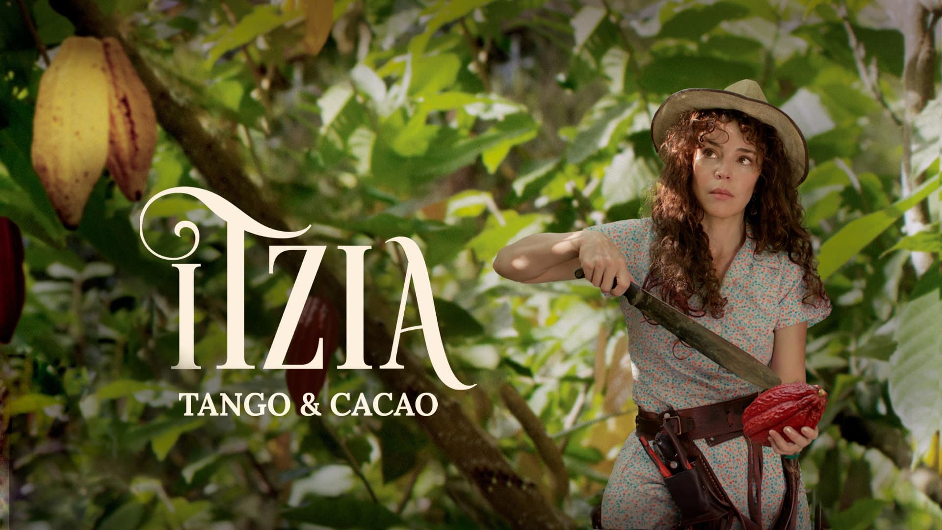 Itzia, Tango & Cacao backdrop