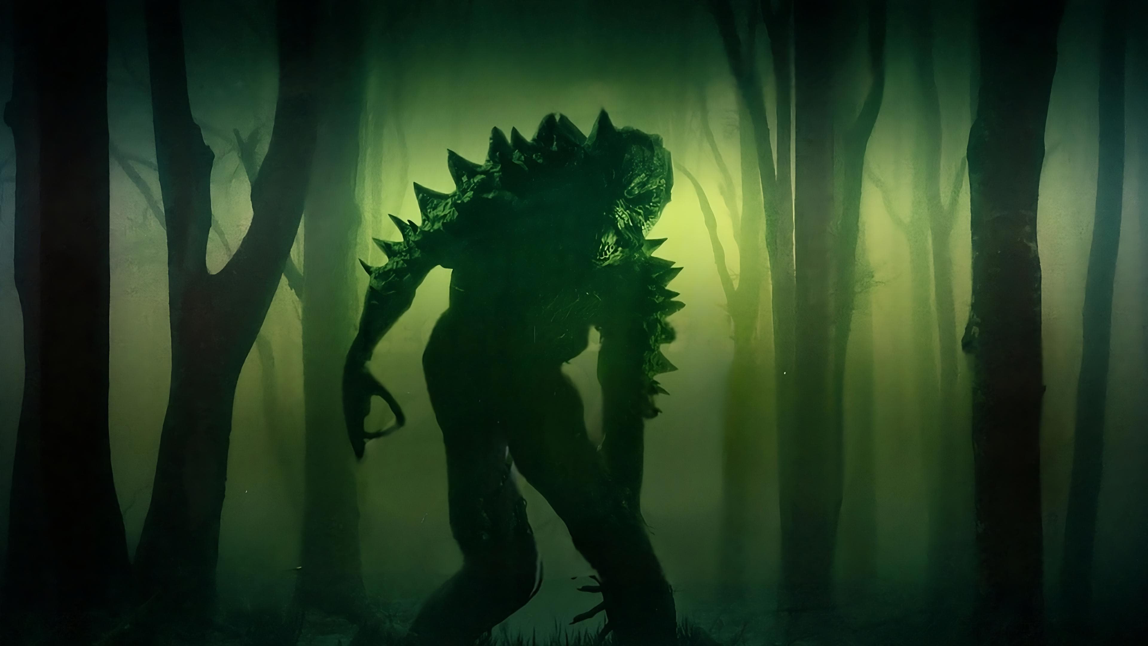 Legend of the Lizard Man backdrop