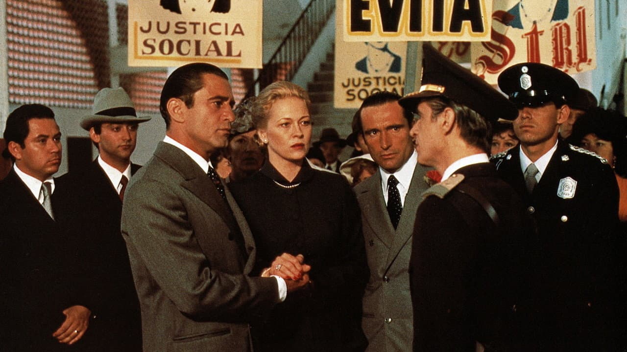 Evita Peron backdrop