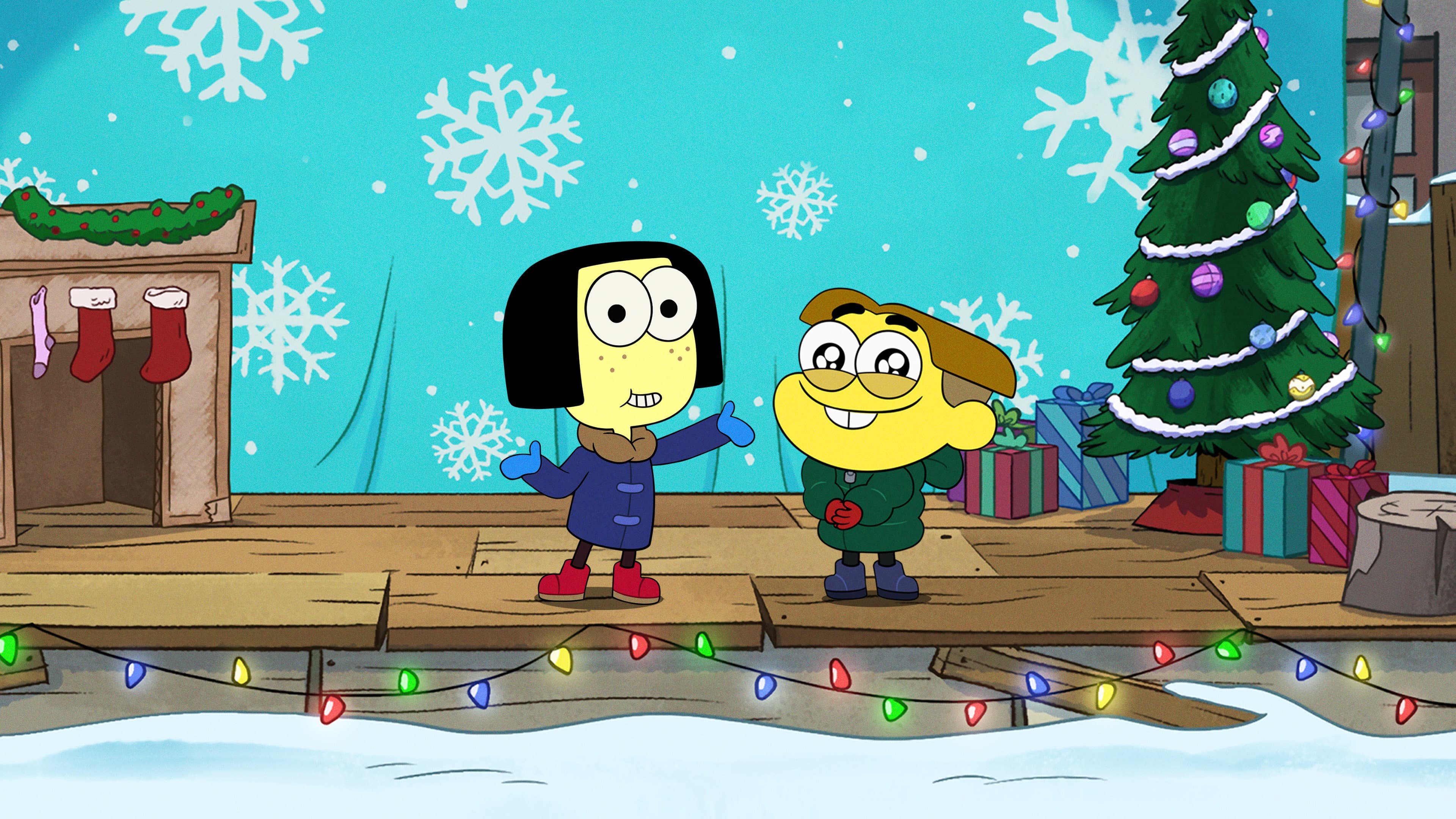 Shortsmas with Big City Greens backdrop