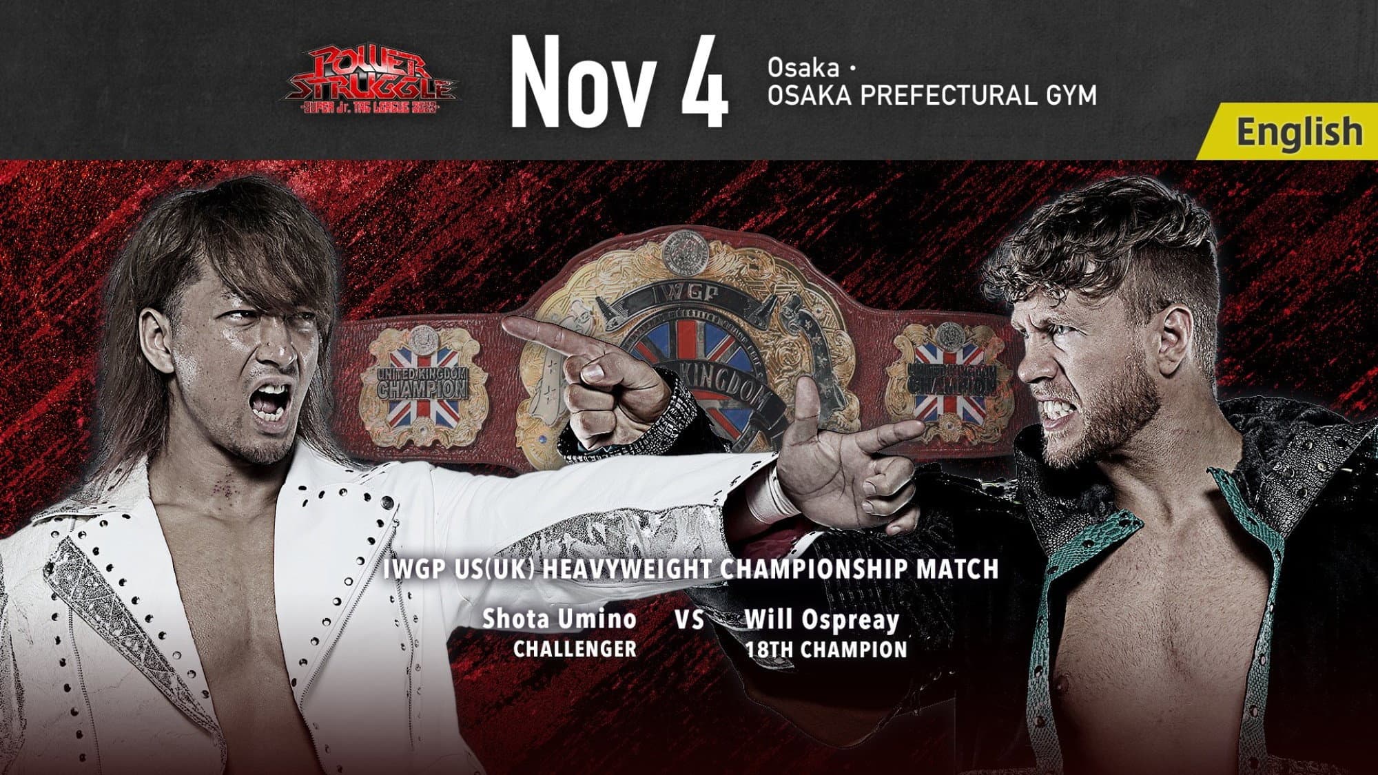 NJPW Power Struggle ~ Super Junior Tag League 2023 backdrop