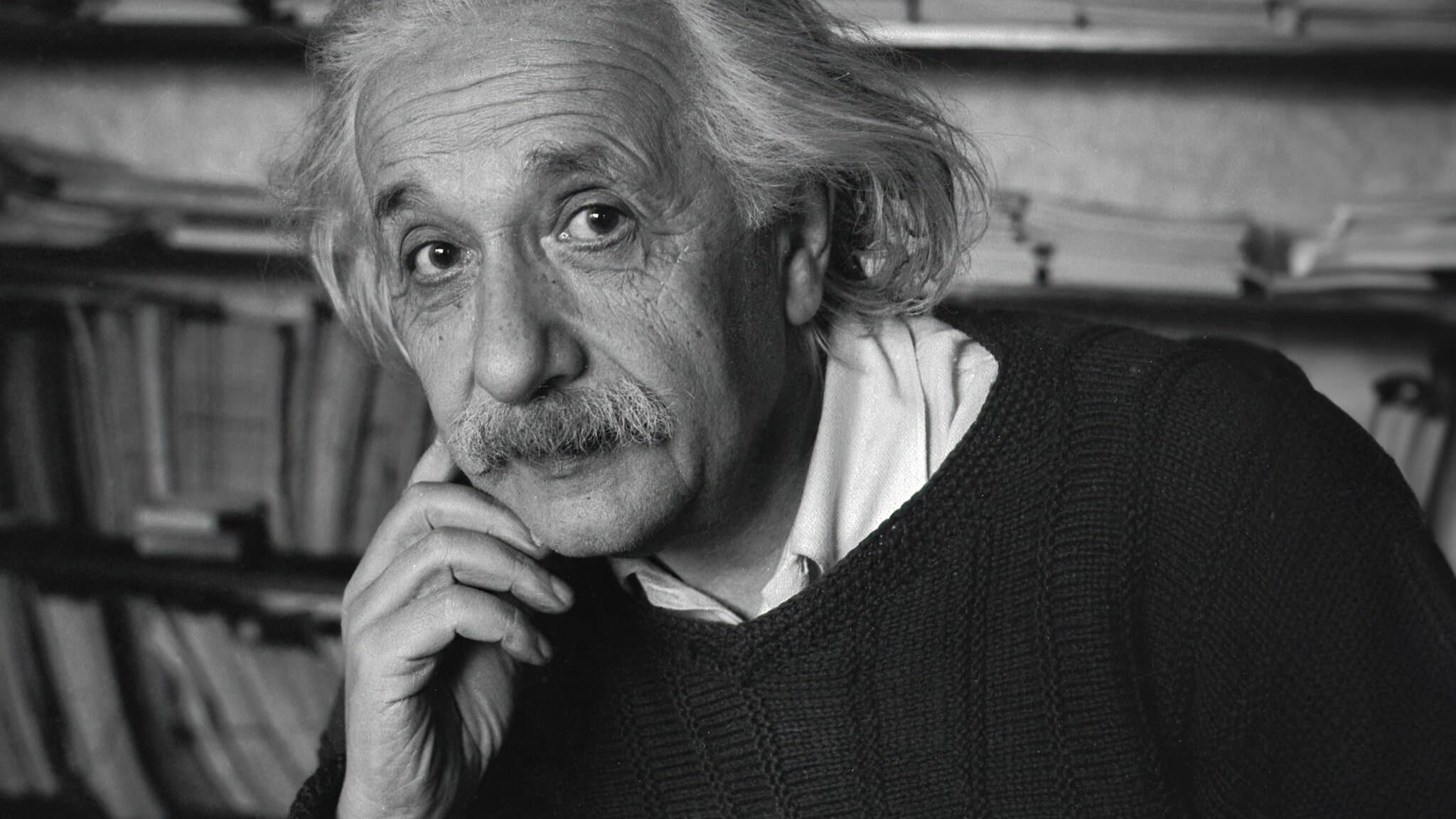 Einstein and the Bomb backdrop
