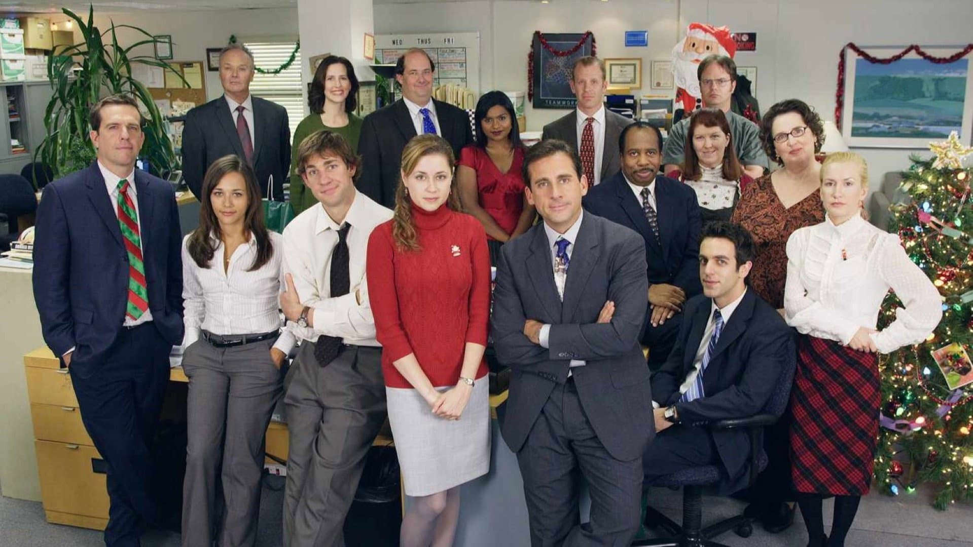 The Office Retrospective backdrop