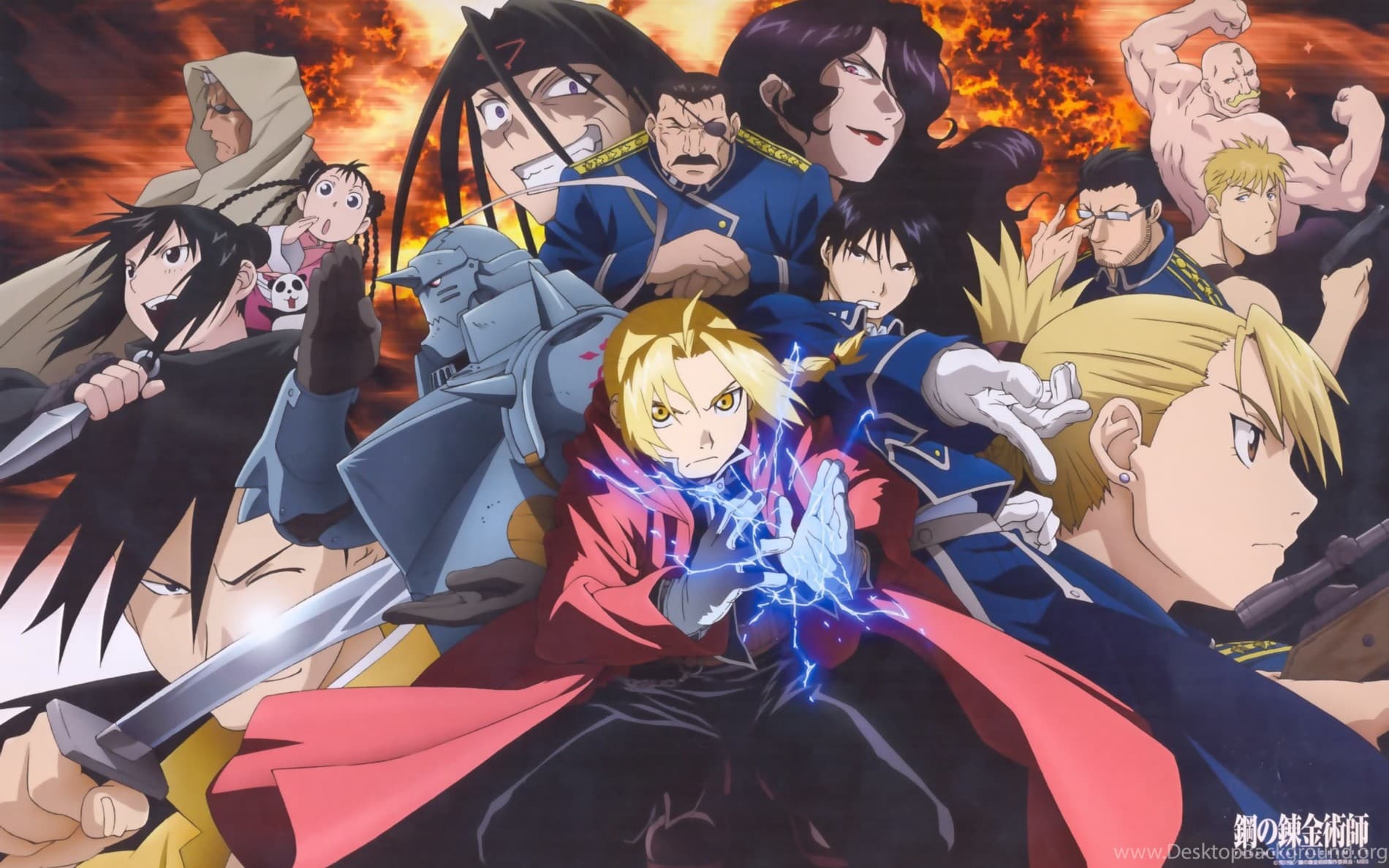 Fullmetal Alchemist: Brotherhood backdrop